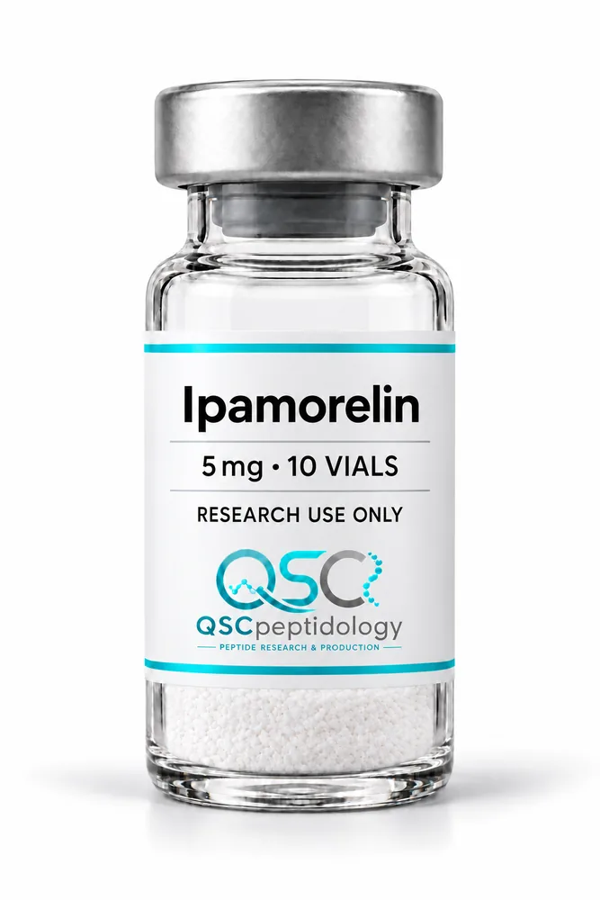 Ipamorelin 5mg (Verpakking met 10 injectieflacons) QSC Peptidology